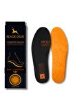 Black Deer Hyper Boost Technology X30 Soft Comfort Siyah-Turuncu Ortopedik Tabanlık