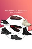 Black Deer Hyper Boost Technology X45 Soft Comfort Siyah-Kırmızı Ortopedik Tabanlık