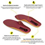 Black Deer Dynamic Sport Mor-Triangle Ayakkabı İç Tabanlık