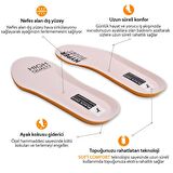 Hyper Boost Technology X30 Soft Comfort Beyaz-Turuncu Ortopedik Tabanlık