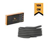 Black Deer Shoelace Füme Spor Ayakkabı Bağcık