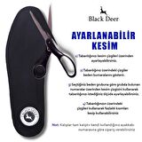 BLACK DEER Shock Absorbing Technology Supportive N20 Siyah Ortopedik Tabanlık