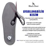 BLACK DEER Shock Absorbing Technology Supportive N20 Gri Ortopedik Tabanlık