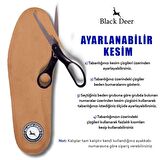 BLACK DEER Shock Absorbing Technology Supportive N20 Kahverengi Ortopedik Tabanlık