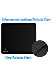 BLACK DEER Professional Siyah Orta Boy Gaming Mouse Pad 35x28 Cm
