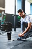Shaker Karıştırıcı Sporcu Protein Shaker  550 ml Siyah