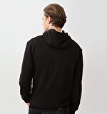 Nors Aesir Kapüşonlu Sweatshirt Siyah