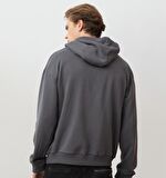 Nors Kvasir Kapüşonlu Sweatshirt Antrasit