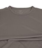 Regular Bisiklet Yaka Tshirt - Vizon