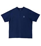 Gods of Horses and Snake Oversize Tshirt - Lacivert