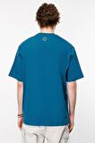 Ancient Tribes Oversize Tshirt - Petrol