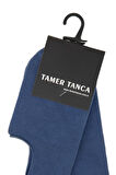 Tamer Tanca Erkek Pamuklu Mavi Çorap 855 SPR 0004 PTK CRP 40-45 2LI SET MAVI