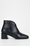 Tamer Tanca Kadın Hakiki Deri Siyah Deri Casual Bot 33 530 BN BOT SK22/23 SIYAH DR