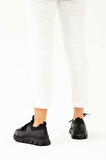 Tamer Tanca Kadın Vegan Siyah/Siyah Sneakers & Spor Ayakkabı 758 105505 BN AYK SK22/23 SIYAH/SIYAH
