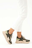 Tamer Tanca Kadın Vegan Haki Sneakers & Spor Ayakkabı 758 105505 BN AYK SK22/23 HAKI/KREM