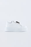 Valmenti Nicolina Kadın Beyaz Vegan Sneakers & Spor Ayakkabı 804 9509 BN AYK Y23