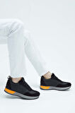 Tamer Tanca Erkek Hakiki Deri Siyah Sneakers & Spor Ayakkabı 839 4772 ERK AYK Y23 SIYAH