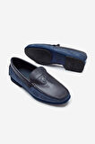 Valmenti Butte Erkek NAVY Hakiki Deri Casual Ayakkabı 480 35220 ERK AYK Y23