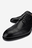VALENTINO Erkek Hakiki Deri Siyah Klasik Ayakkabı 667 16203 ERK AYK Y23 BLACK