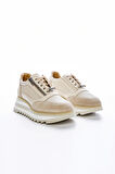 Valmenti İrene Kadın Bej Hakiki Deri Sneakers & Spor Ayakkabı 935 1820-4 BN AYK Y23