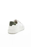 Valmenti Cinzia Kadın Beyaz\Yeşil Hakiki Deri Sneakers & Spor Ayakkabı 957 39683 BN AYK Y23