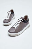 Tamer Tanca Erkek Hakiki Deri Vizon Napa Sneakers & Spor Ayakkabı 383 5444 ERK AYK Y23 VIZON NAPPA