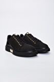 Valmenti Livio Erkek Siyah Nubuk Hakiki Deri Sneakers & Spor Ayakkabı 352 18004 ERK AYK Y23