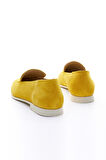 Valmenti Prunella Kadın Sarı Süet Hakiki Deri Loafer Ayakkabı 902 6765 BN AYK Y23