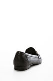 Valmenti Agathe Kadın Siyah Hakiki Deri Loafer Ayakkabı 961 58-1 BN AYK Y23