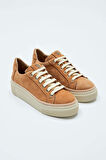 Tamer Tanca Kadın Hakiki Deri Taba Sneakers & Spor Ayakkabı 937 5022-10 BN AYK Y23 TABA NBK
