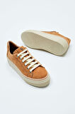 Tamer Tanca Kadın Hakiki Deri Taba Sneakers & Spor Ayakkabı 937 5022-10 BN AYK Y23 TABA NBK