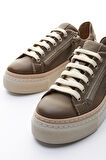 Valmenti Nora Kadın Vizon Floter Hakiki Deri Sneakers & Spor Ayakkabı 937 5022-48 BN AYK Y23