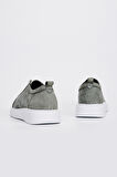 Valmenti Leo Erkek Gri Nubuk Hakiki Deri Sneakers & Spor Ayakkabı 04 3502 ERK AYK Y23