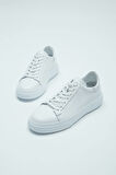 Tamer Tanca Erkek Hakiki Deri Beyaz Sneakers & Spor Ayakkabı 04 2501 ERK AYK Y23 BEYAZ FLTR