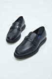 Tamer Tanca Erkek Hakiki Deri Lacivert Loafer Ayakkabı 183 22207 ERK AYK SK23/24 LACIVERT