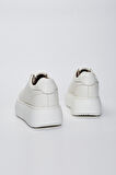 Valmenti Antares Kadın Ekru Hakiki Deri Sneakers & Spor Ayakkabı 933 3850 DIVA BN AYK Y23