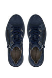 Tamer Tanca Erkek Hakiki Deri Lacivert Süet Casual Ayakkabı 383 5653 ERK AYK SK23/24 LACI SUET
