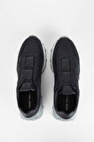 Tamer Tanca Erkek Hakiki Deri Siyah Sneakers & Spor Ayakkabı 698 1062-2 ERK AYK SK23/24 SIYAH