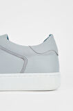 Valmenti Erkek Gri Hakiki Deri Sneakers & Spor Ayakkabı 167 7046 ERK AYK Y23
