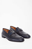 Tamer Tanca Erkek Hakiki Deri Lacivert Loafer Ayakkabı 537 3226 ERK AYK SK23/24 LACIVERT