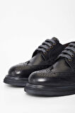 Exton Erkek Hakiki Deri Siyah Casual Ayakkabı 994 9250 ERK AYK K23/24 BLACK
