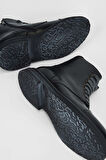 Exton Erkek Hakiki Deri Siyah Casual Bot 994 9255 ERK BOT K23/24 BLACK
