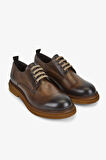 Exton Erkek Hakiki Deri Kahverengi Casual Ayakkabı 994 9253 ERK AYK K23/24 BROWN
