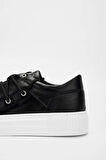 Tamer Tanca Erkek Hakiki Deri Siyah Sneakers & Spor Ayakkabı 352 19014 ERK AYK SK23/24 SIYAH