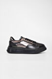 Valmenti Kadın Siyah/antrasit Vegan Sneakers & Spor Ayakkabı 804 0208-21 BN AYK SK23/24