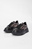 Valmenti Kadın Siyah/antrasit Vegan Sneakers & Spor Ayakkabı 804 0208-21 BN AYK SK23/24