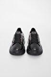 Valmenti Kadın Siyah/antrasit Vegan Sneakers & Spor Ayakkabı 804 0208-21 BN AYK SK23/24