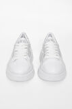 Valmenti Kadın Beyaz Gümüş Vegan Sneakers & Spor Ayakkabı 804 0208-21 BN AYK SK23/24