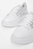 Valmenti Kadın Beyaz Gümüş Vegan Sneakers & Spor Ayakkabı 804 0208-21 BN AYK SK23/24