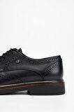 Tamer Tanca Erkek Hakiki Deri Siyah Casual Ayakkabı 537 3262 ERK AYK SK23/24 SIYAH FNSJ